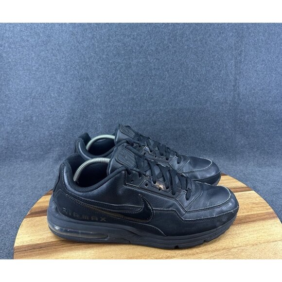 Nike Mens Air Max LTD Running Shoes Black 687977-020 Size 12 Shoes Sneakers EUC - Picture 1 of 12